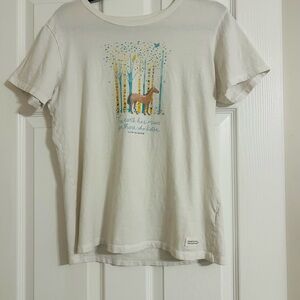 Life Is Good White T-Shirt